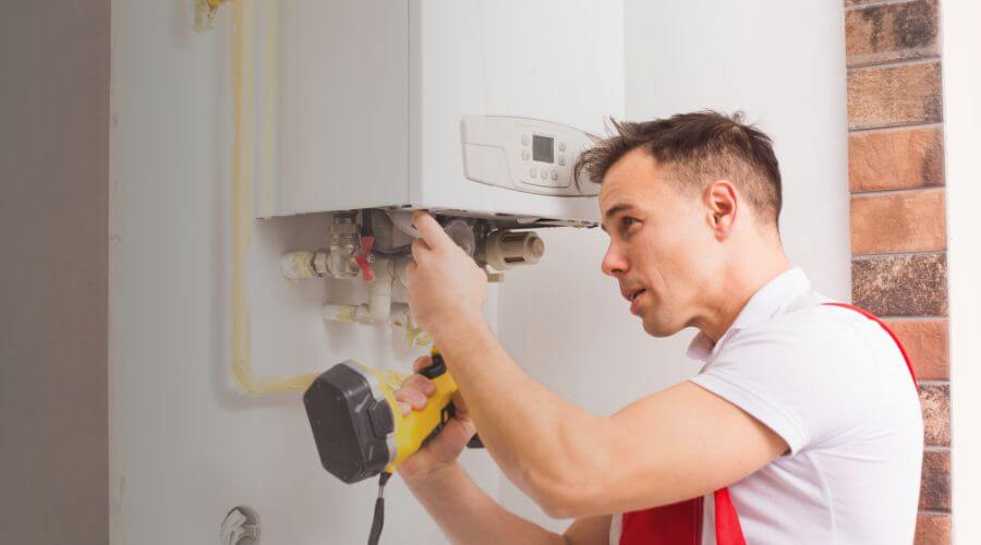 Local annual plumbing maintenance in Asher, OK